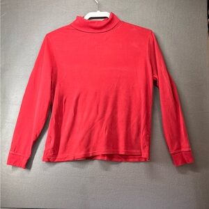 L.L.‎ Bean Red Turtleneck Sweater